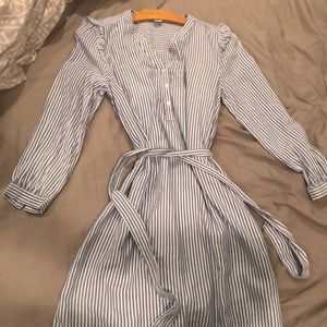 Old Navy Pin Striped Long sleeve Dress